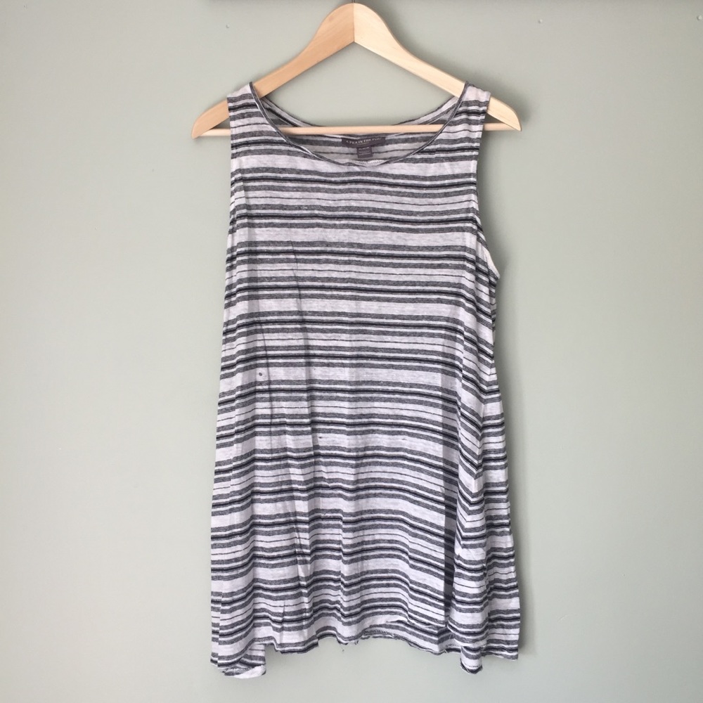 A Pea in the Pod Maternity Striped Swing Tee